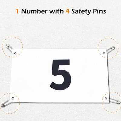 Race Number Bibs