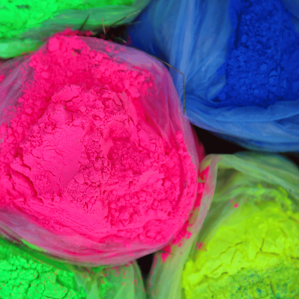 Five Colours Bundle Premium of Colour Powder