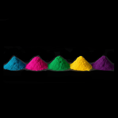 Five colours bundle of premium Holi colour powder