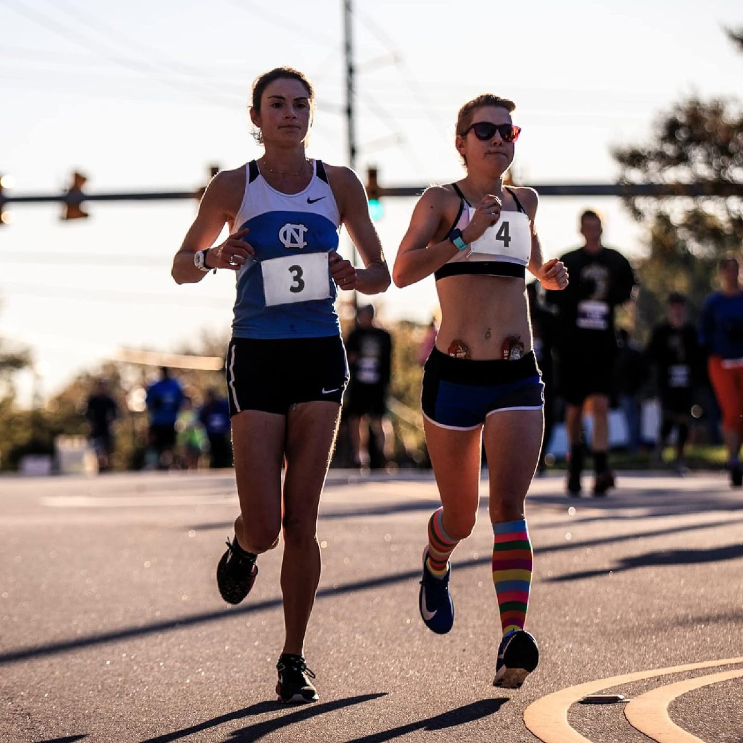 Numéros des coureurs