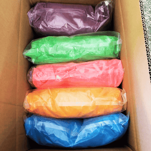 Five Colours Bundle Bulk Colour Powder