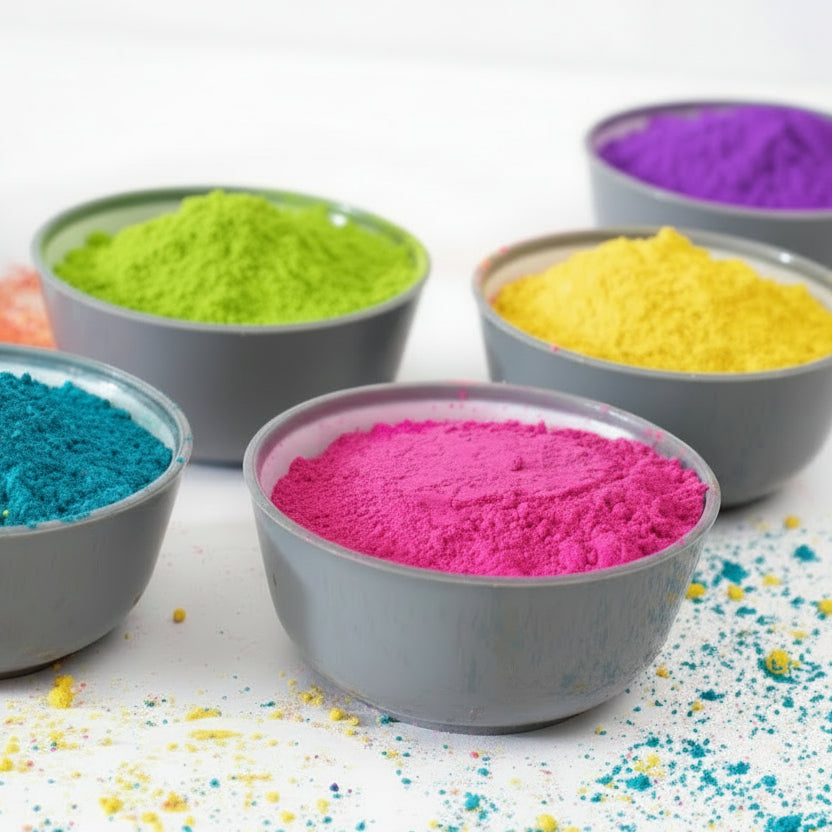 Powder Many Colours Five Colours Bundle of Premium Holi Colour Powder – NOUWEE