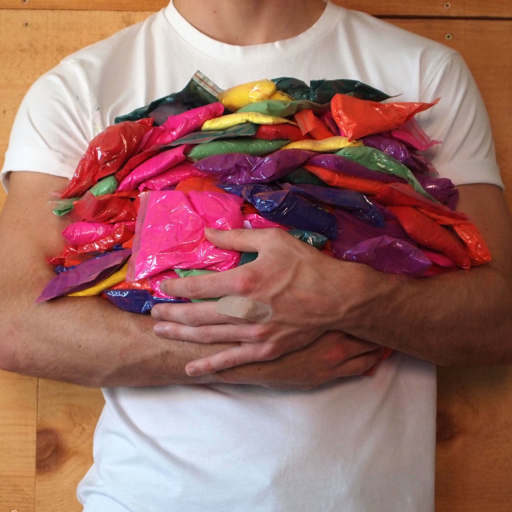 Premium colour powder bags for colour run fundraising school activity race holi gender reveal