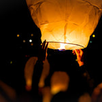 Load image into Gallery viewer, People using a flying lantern
