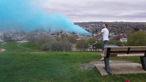 Premium colour powder blasters for colour race gender reveal fundraising school activity pink blue